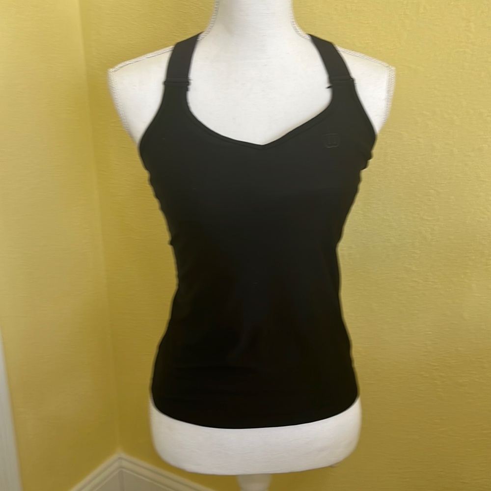 Wilson, black, athletic bra, top size extra small